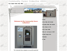 Tablet Screenshot of communitydancecollective.org